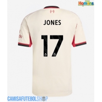 Camisa de time de futebol Liverpool Curtis Jones #17 Replicas 2º Equipamento 2025-26 Manga Curta